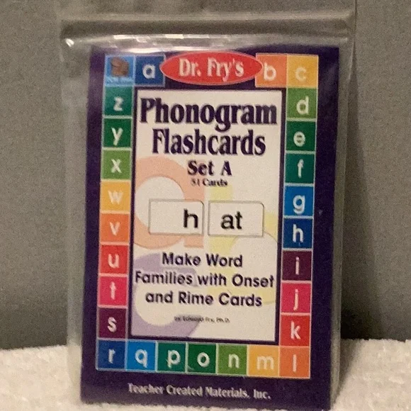Phonogram Flashcards for Word Families - Picture 3 of 7